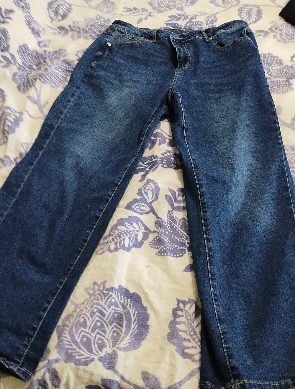 Classic Women's Blue Denim Jeans